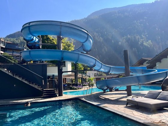 Quellenhof, Südtirol: Schwimmbad