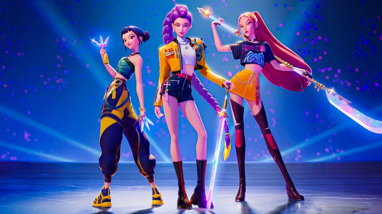 KPop Demon Hunters USA. A scene from CNetflix new series- KPop Demon Hunters 2025. Plot: A world-renowned K-Pop girl group balance their lives in the spotlight with their secret identities as demon hunters. LMK106-J11247-030925 Supplied by LMKMEDIA. Editorial Only. Landmark Media is not the copyright owner of these Film or TV stills but provides a service only for recognised Media outlets. PUBLICATIONxNOTxINxUKxUSAxCAN