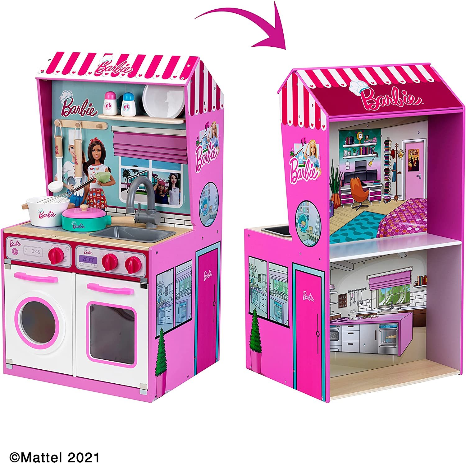 Barbie Küche und Puppenhaus