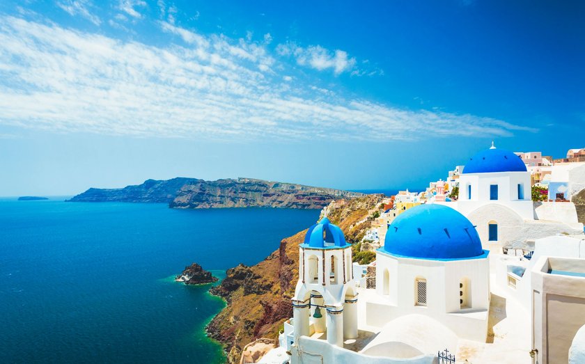 Kirche in Oia, Santorini