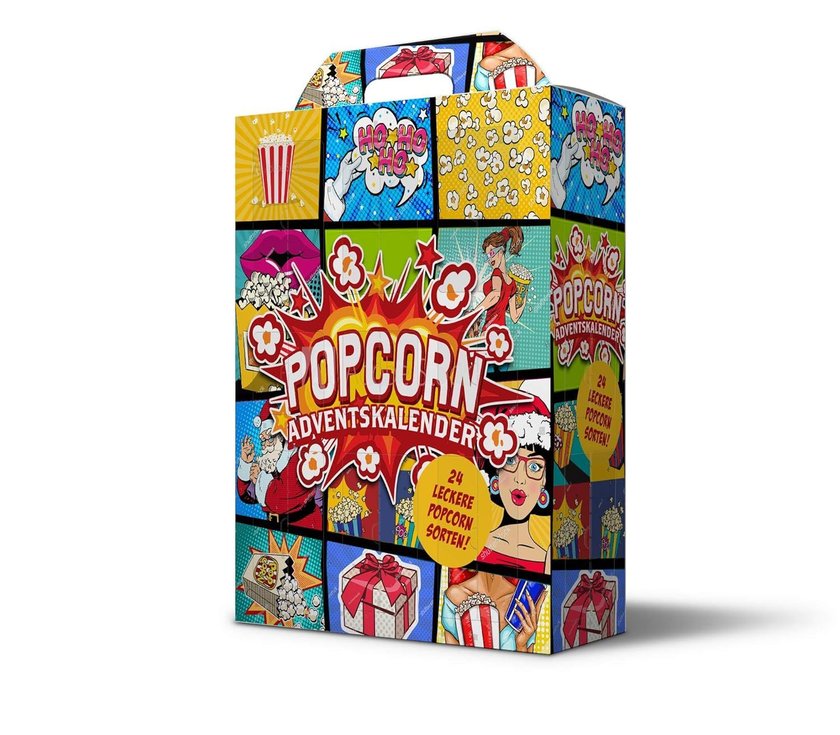 Ausgefallene Adventskalender: Popcorn-Kalender
