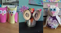 Süße Eulen im Handumdrehen: 6 DIY-Ideen für kreative Bastelstunden
