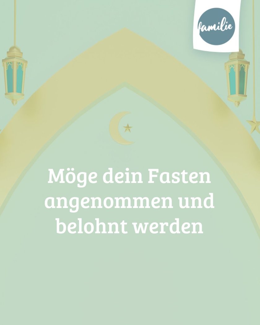 Ramadan Wünsche zum Verschicken an Freunde und Familie