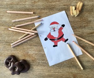 Einfache Zeichenanleitung: Step-by-Step einen Weihnachtsmann malen
