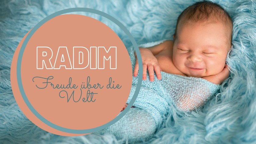 Tschechische Babynamen: Radim