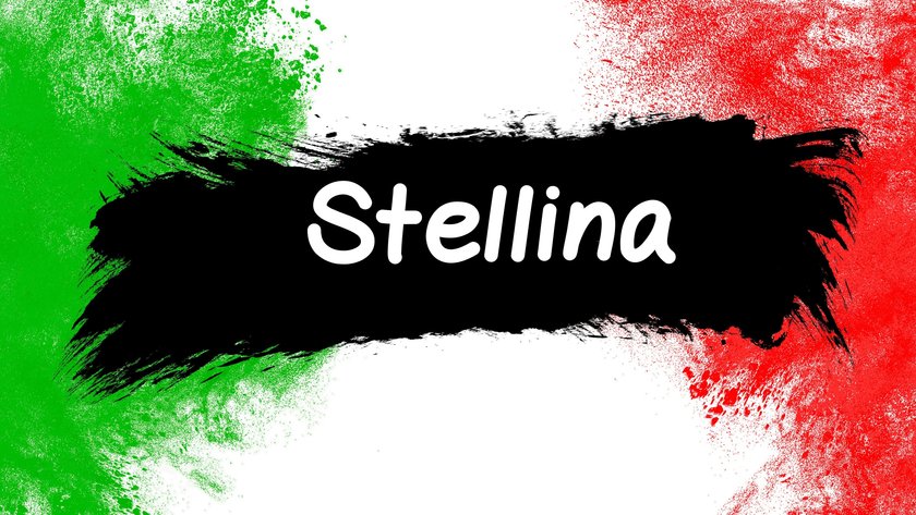 Italienische Kosenamen - Stellina