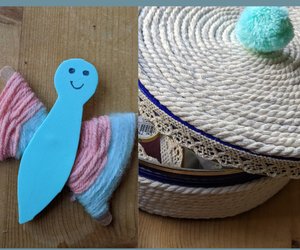 6 super einfache Bastel-Ideen mit Wolle & Garn für euch und eure Kinder