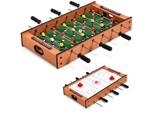 Tischkicker-Test – Dreamade 2 in 1 Multi-Spieltisch Tischkicker Air Hockey