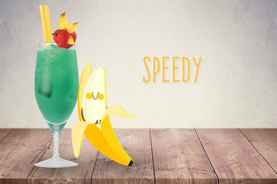 Cocktails für Kinder: Speedy