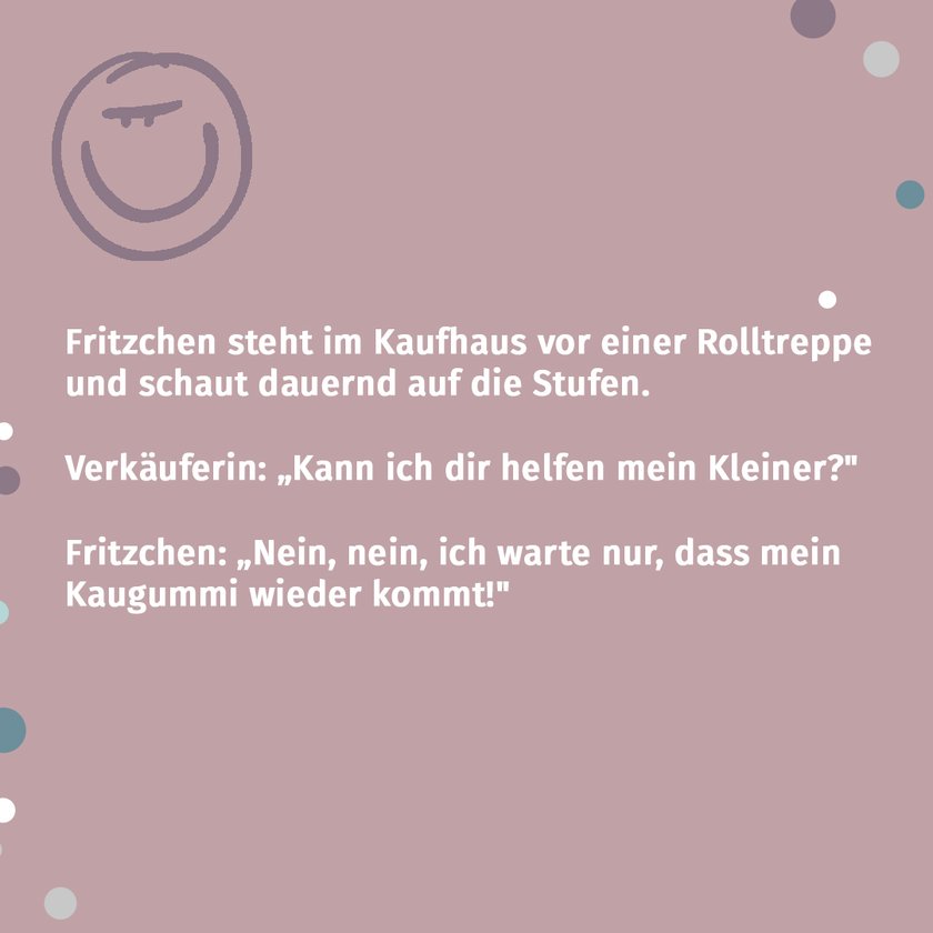 Fritzchen Witze Kaugummi