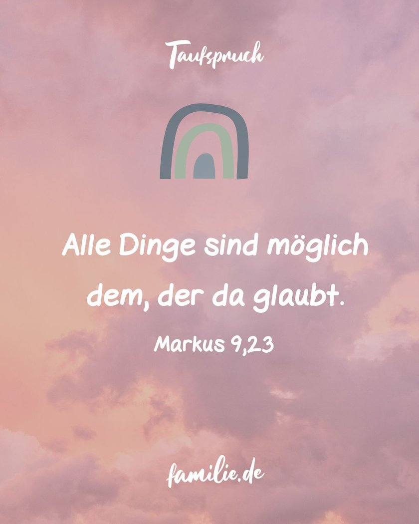 taufspruch evangelisch glaube