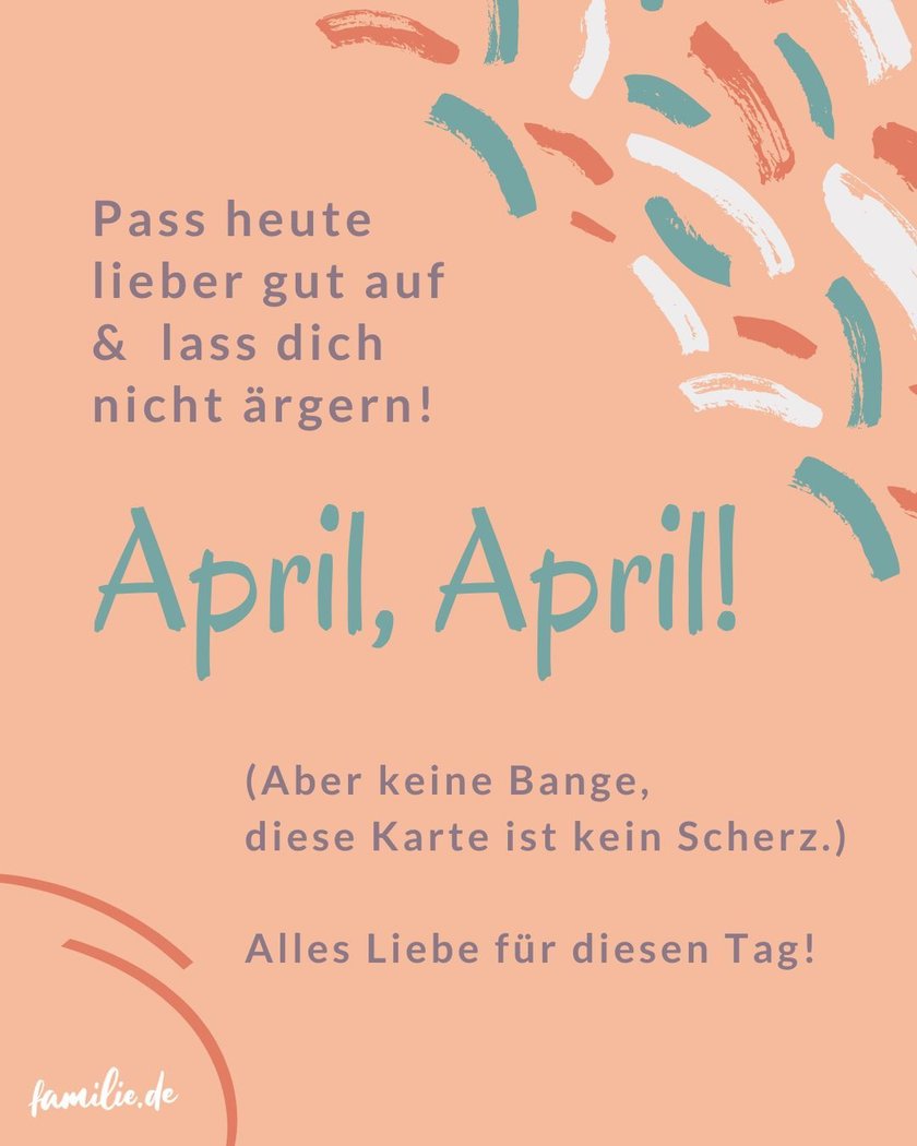 Lustige Aprilscherze für WhatsApp