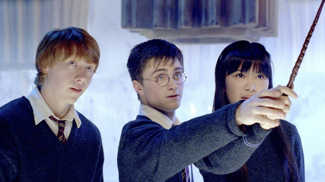 Harry bringt seinen Mitschüler*innen einen Zauberspruch bei.