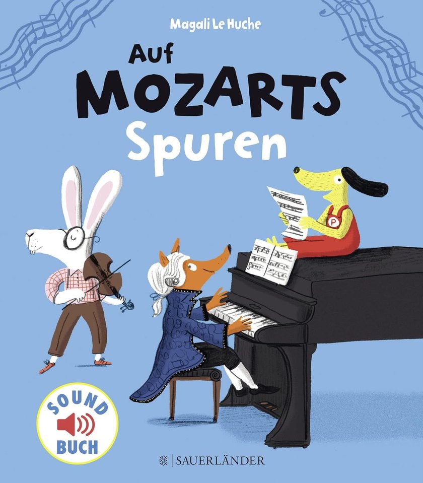 Kinderbücher ab 2 und 3 Jahren: Auf Mozarts Spuren