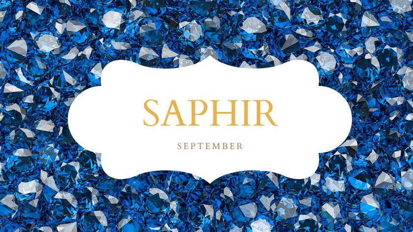 Geburtssteine: September Saphir