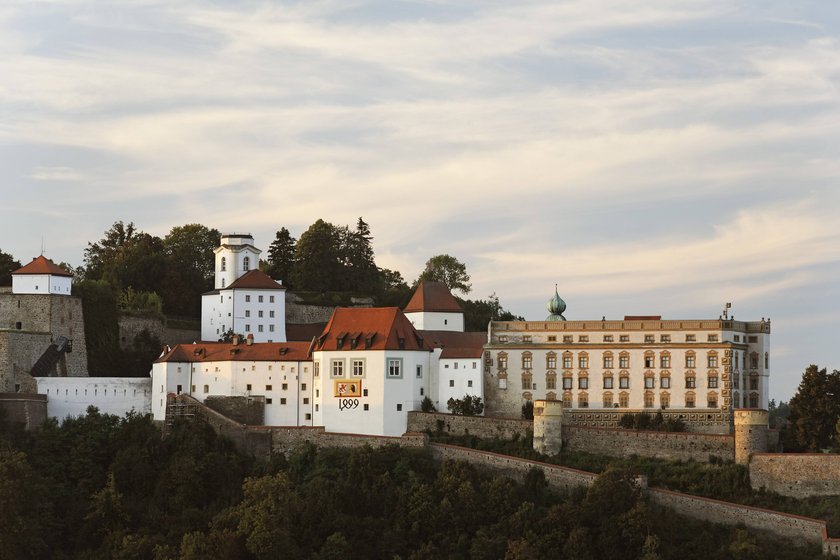 Ausblick auf die Veste Oberhaus bei Passau