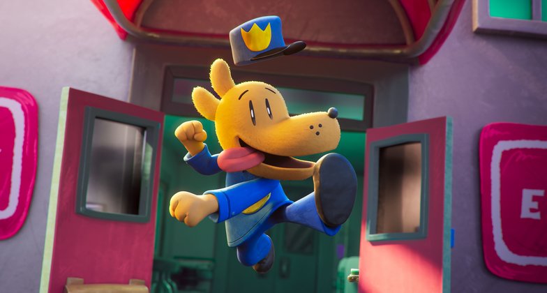 Dog Man Review: Dog Man sprintet aus dem Krankenhaus