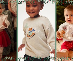 Bei Zara, H&M & Co.: Die schönsten Weihnachtsoutfits fürs Baby