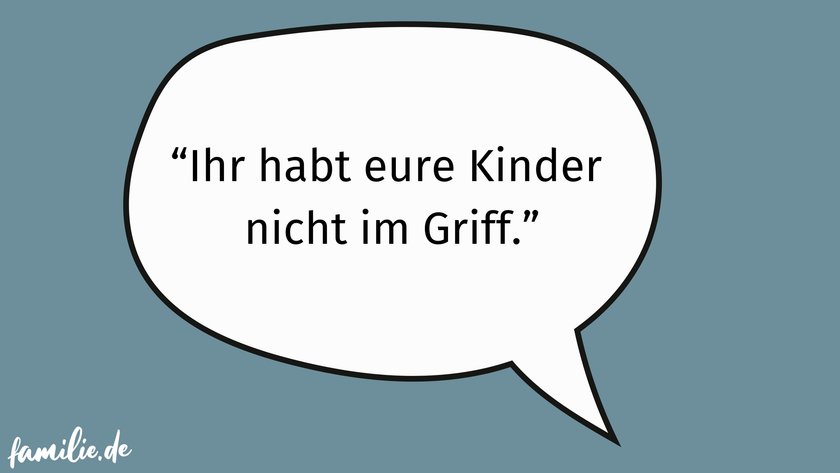 Boomer-Eltern-Sätze - 12 Kinder nicht im Griff