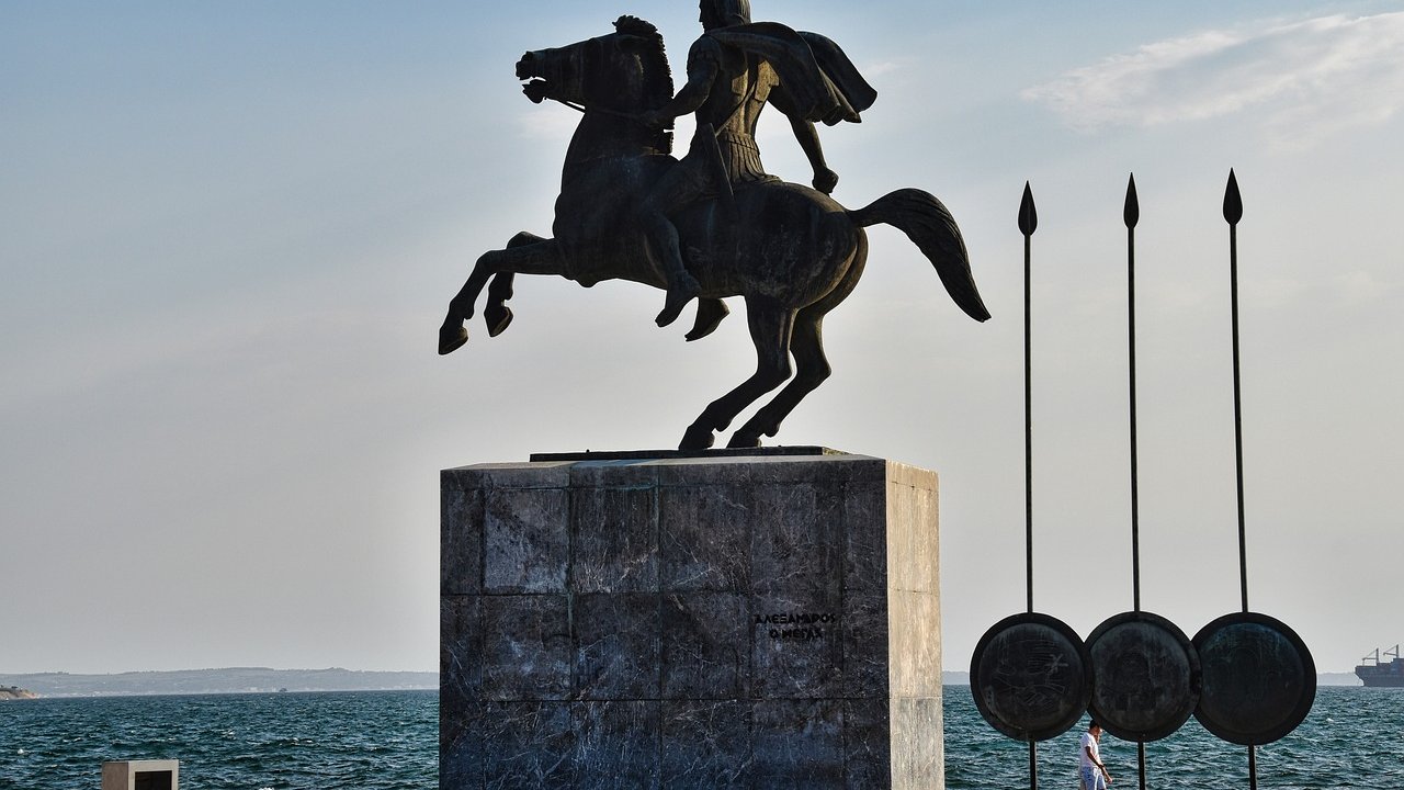 Zusammen mit seinem Pferd galt Alexander der Große geradezu als unbesiegbar.