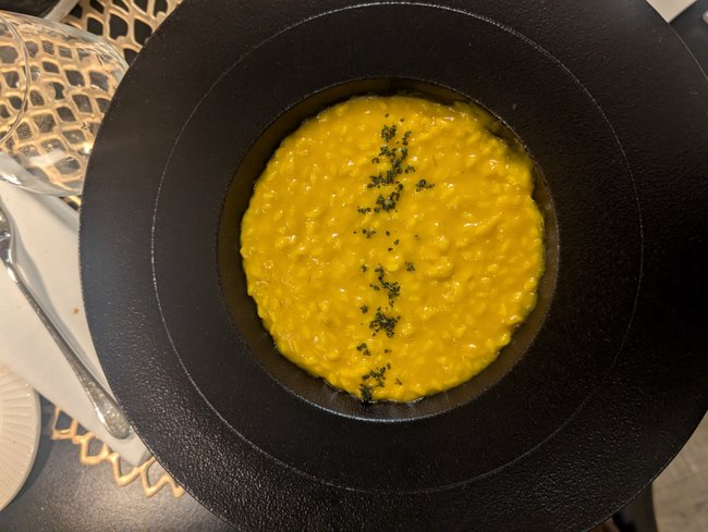 Das berühmte Risotto in Mailand