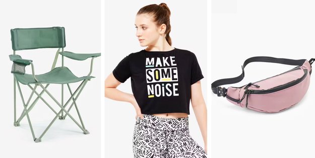 Das sind die 14 besten Festival-Gadgets und -Produkte von Decathlon