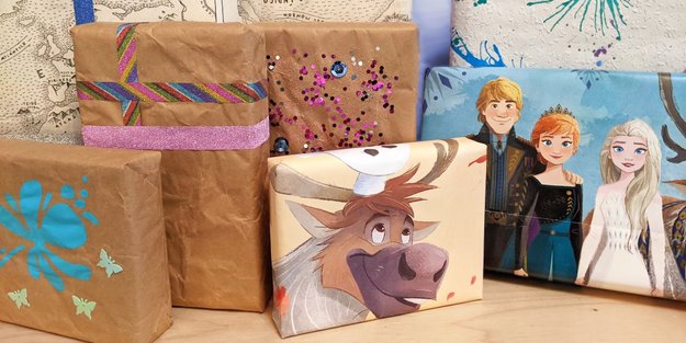 9 kreative DIY-Ideen für individuelles Geschenkpapier