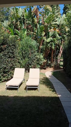 Privater Garten im Castello II Forte Village