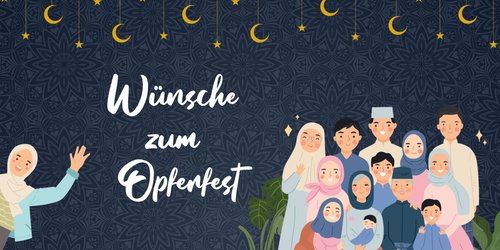 Herzerwärmende Opferfest-Grüße: Diese 12 Eid al-Adha Wünsche bringen garantiert ein Lächeln ins Gesicht