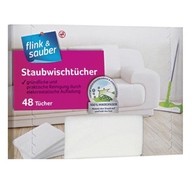 Staubwedel-Test - Rossmann Flink & Sauber Staubwischtücher