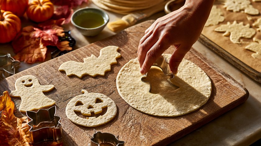 Mach Spass Knusprig, gruselig, kinderleicht: So macht ihr Halloween-Chips aus ...