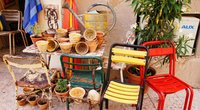 Dieser stylische Übertopf von Depot für den Balkon zieht alle Blicke auf sich