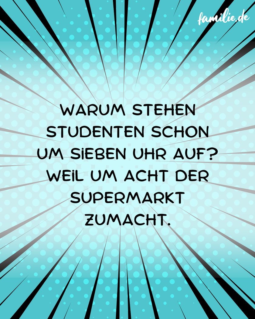 Studenten-Witze: Guten Mooorgen!