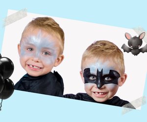 Batman schminken: So wird euer Kind problemlos zum Superhelden