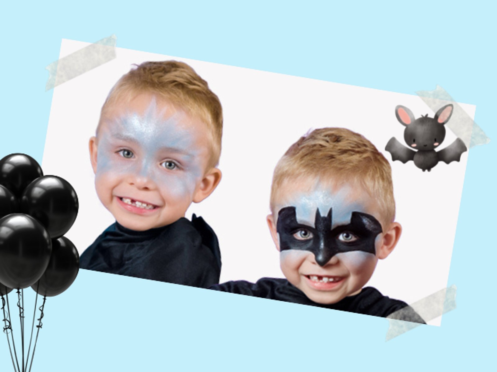 bouwen zelf opleiding Batman schminken: So wird euer Kind problemlos zu dem Superhelden