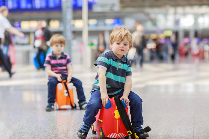 Gadgets für den Urlaub mit Kindern:  Kinderkoffer zum Draufsitzen