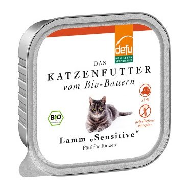 Katzenfutter-Test - Defu Bio Katzenfutter Pâté Lamm Sensitive