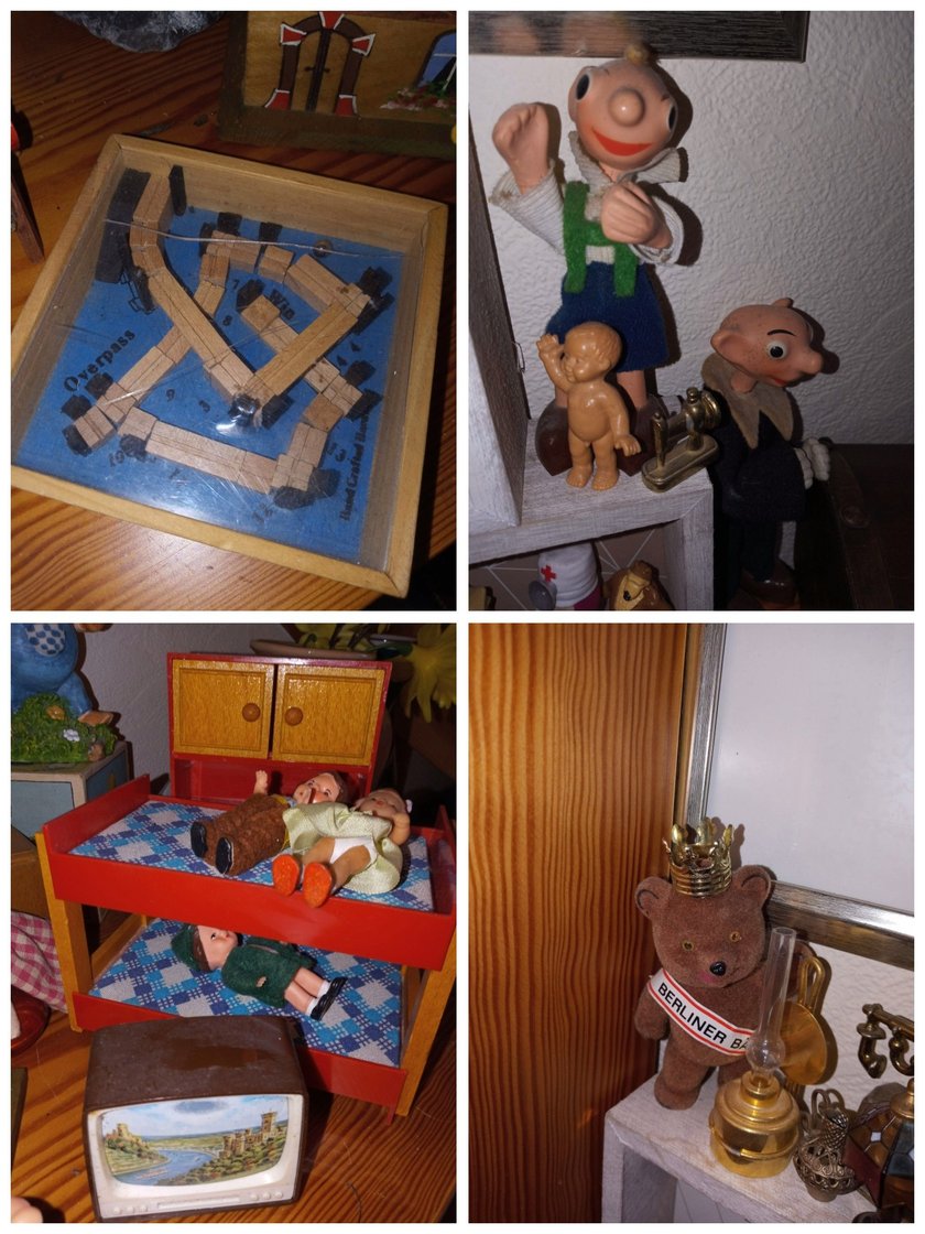 DDR Spielzeug Puppenbett