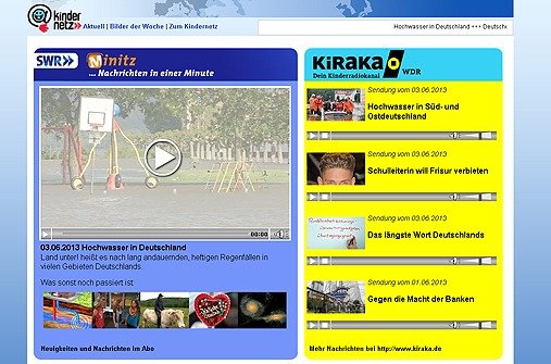 Der Goldene Spatz 2013 - Webseite
