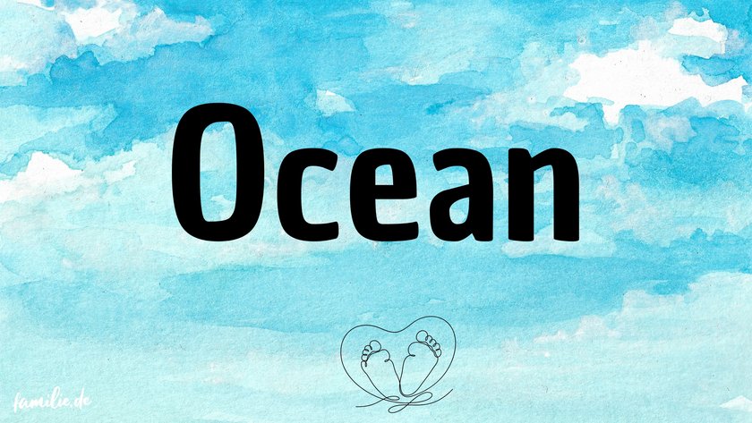 Jungennamen Farbe Blau - Ocean