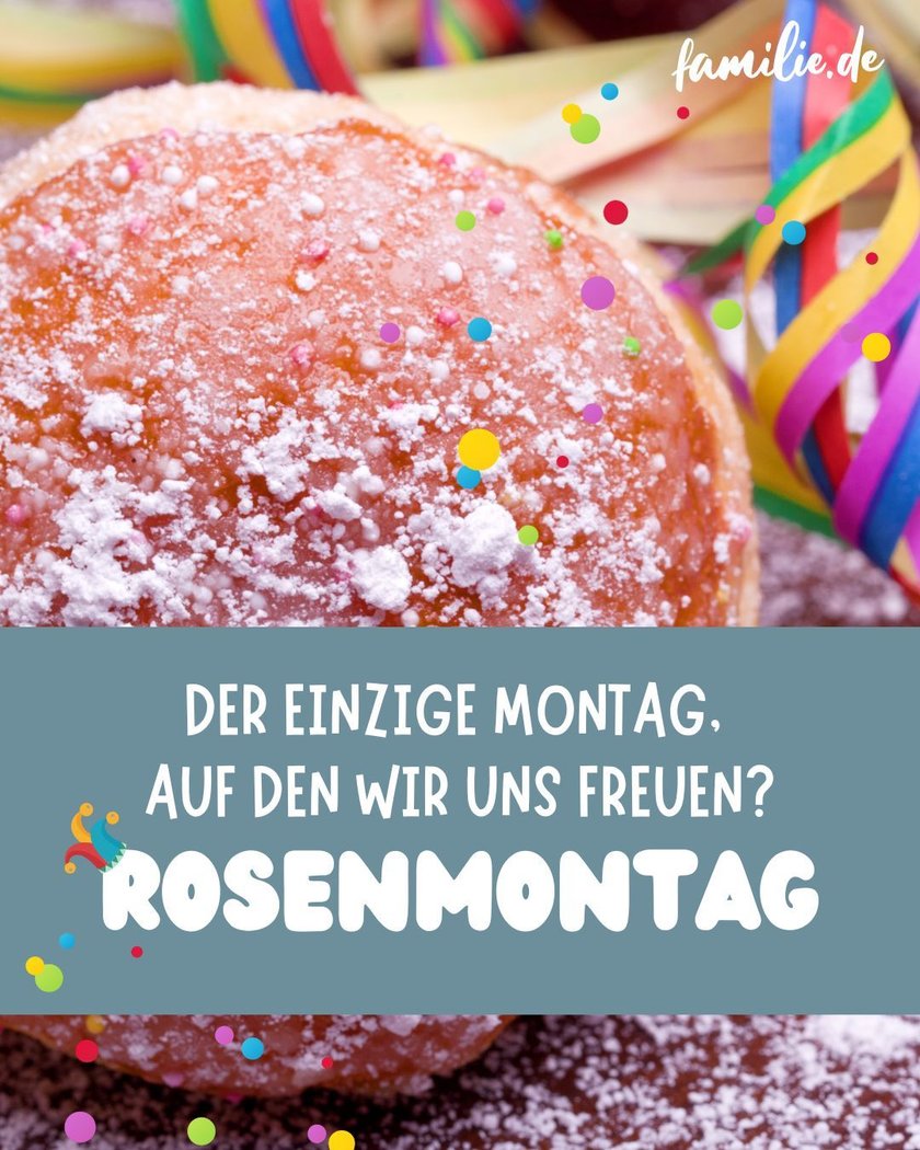 Karneval-Sprüche: Rosenmontag