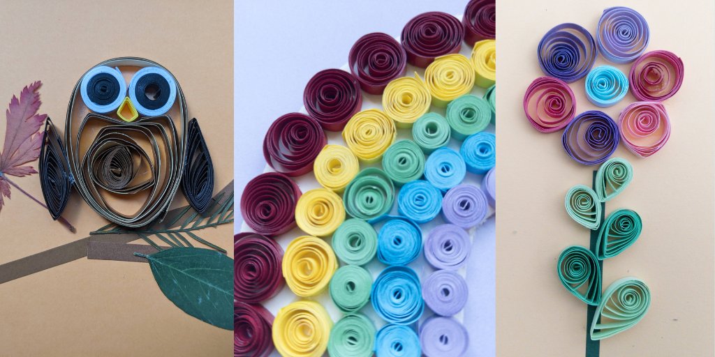 Quilling: So easy gelingt der kreative Basteltrend mit Papierstreifen