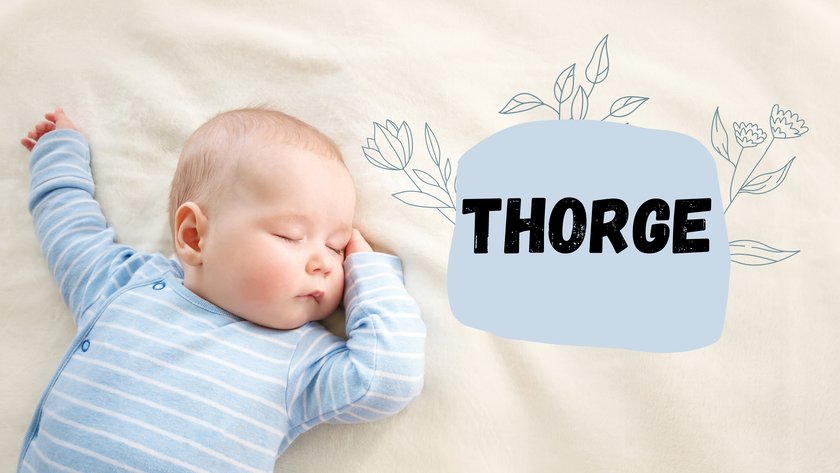 #11 Jungennamen mit E am Ende: Thorge