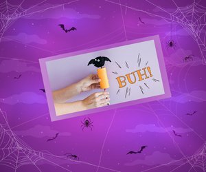 So bastelt ihr Fledermaus-Pop-ups für Halloween – eine Anleitung