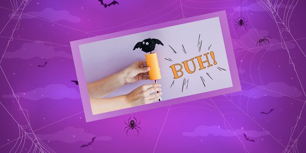 Anleitung: So bastelt ihr schaurige Fledermaus-Pop-ups für Halloween