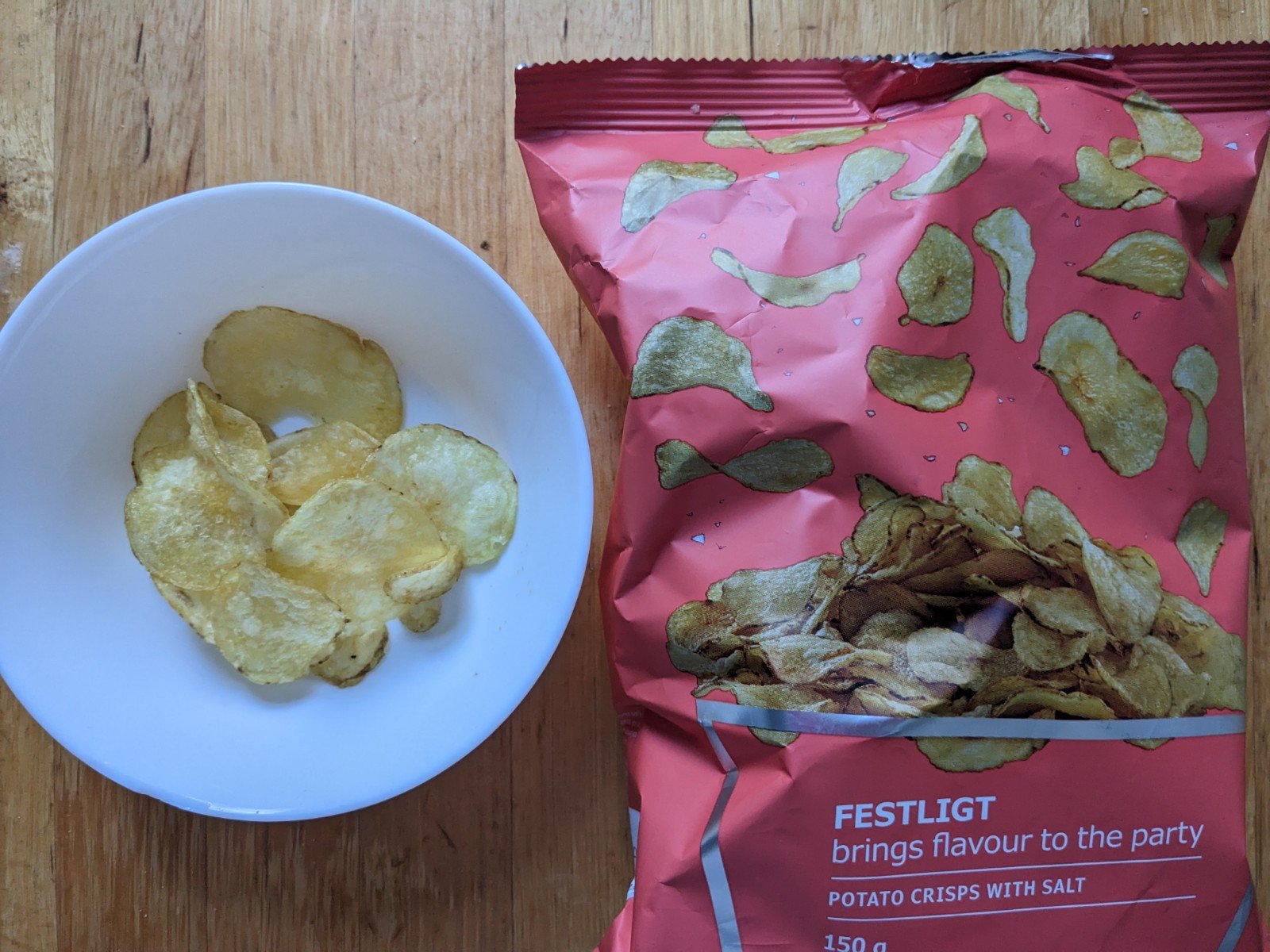 vegane Chips Ikea