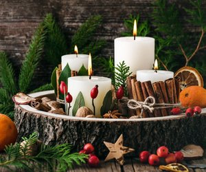 Weihnachtskerzen einfach selbst machen mit diesen 11 hübschen DIY-Ideen