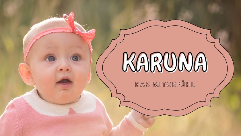 #10 Mädchennamen mit K: Karuna
