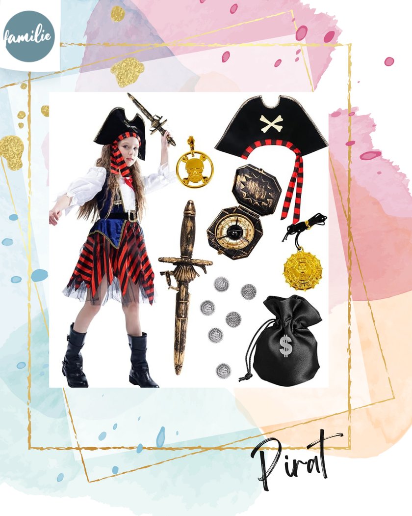 Kinder-Kostüm - Pirat
