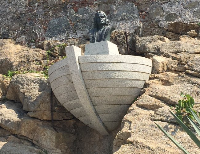 Seefahrer-Monument auf Korsika